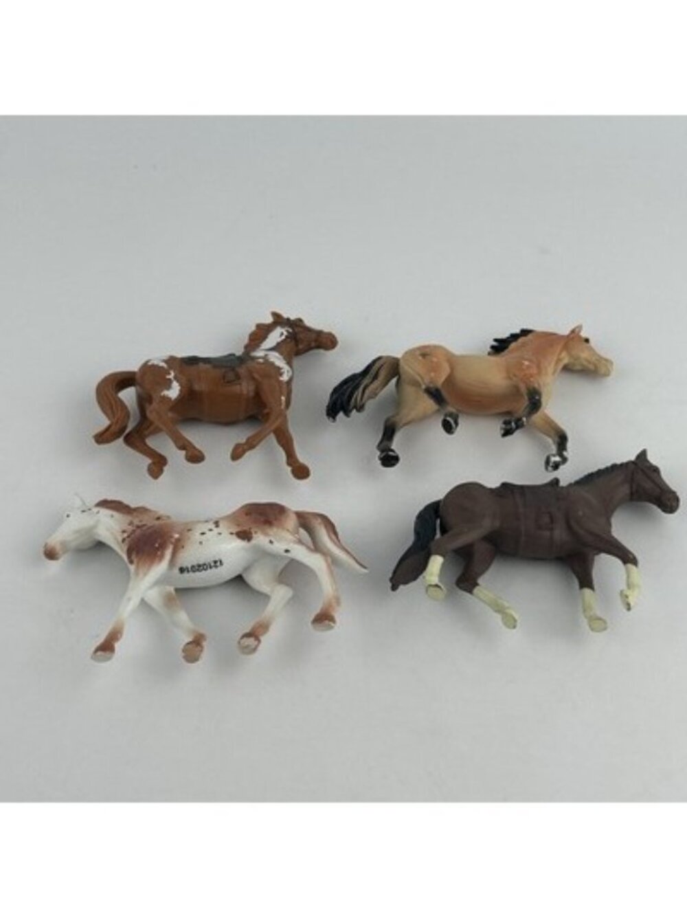 Popak New Ray Plastic Toy Horse Figures Set of 4 PVC - Picture 14 of 16